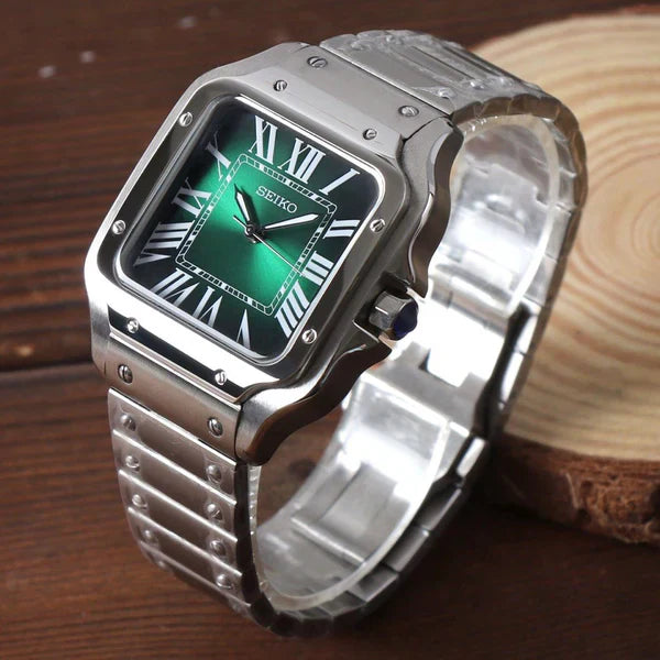 VARTIER VESTOS GREEN ROMAN DIAL