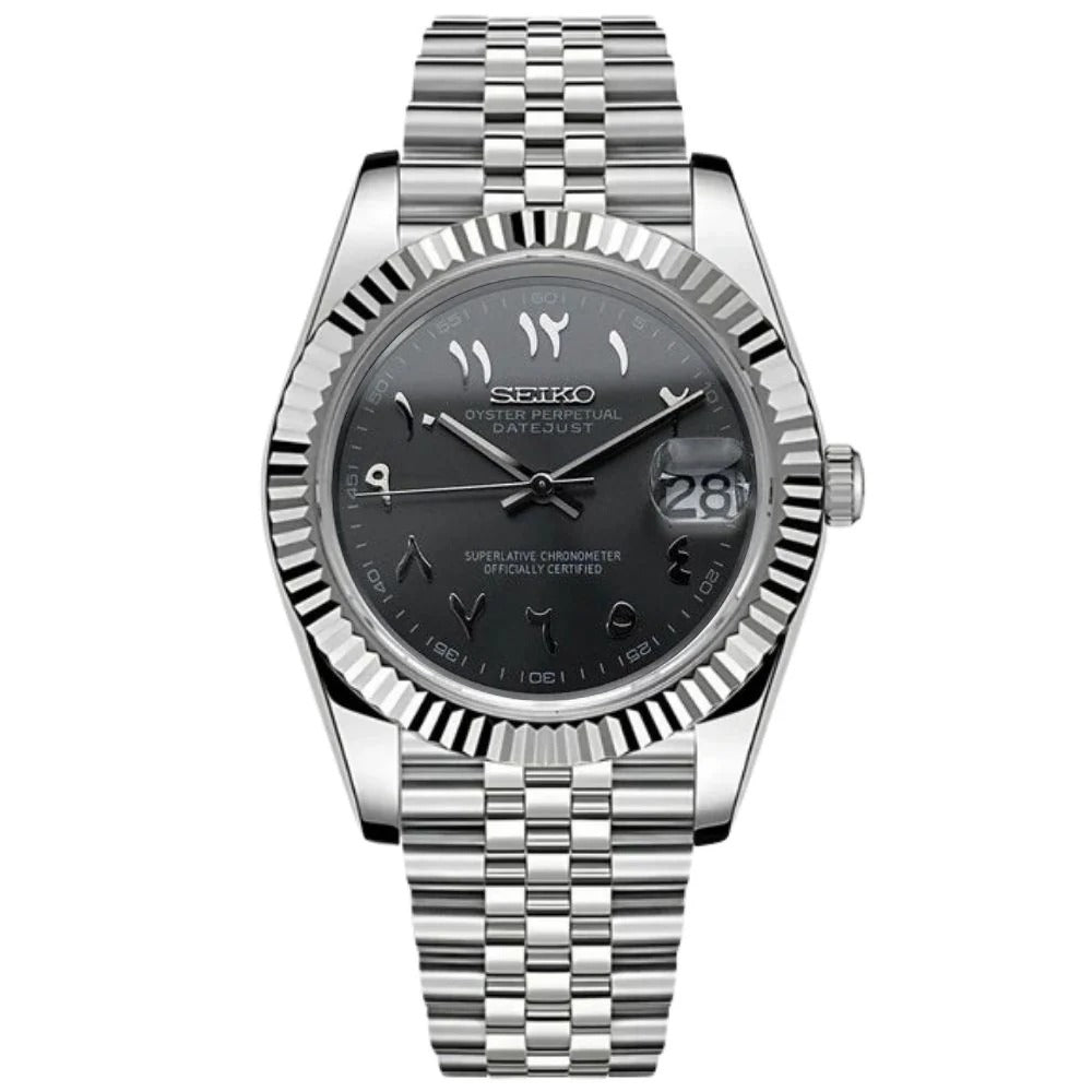 VESTJUST GREY ARABIC DIAL