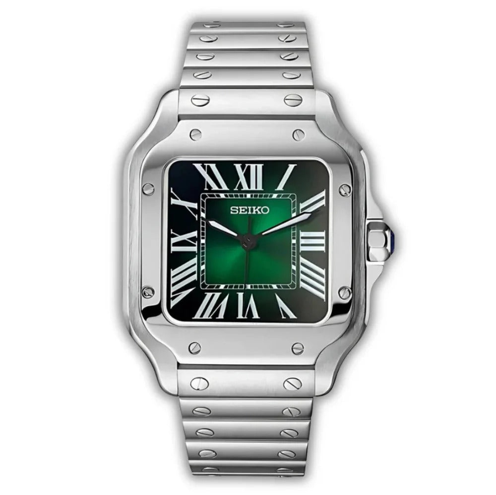 VARTIER VESTOS GREEN ROMAN DIAL