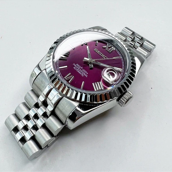 VESTJUST PURPLE ROMAN DIAL