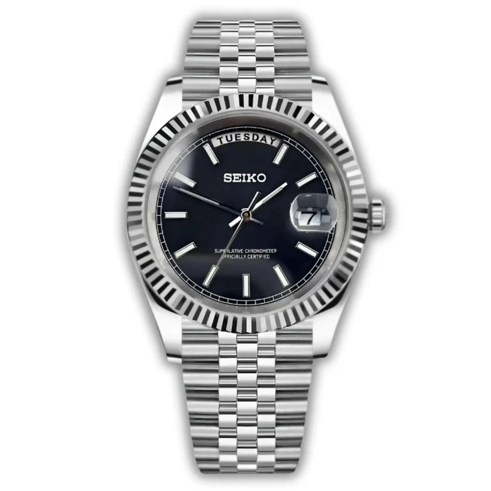 VESTDATE BLACK ROMAN DIAL