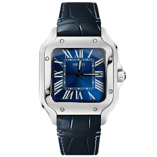 VESTOS BLUE LEATHER
