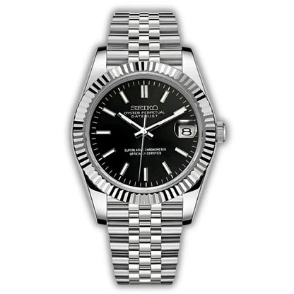 VESTJUST BLACK ROMAN DIAL