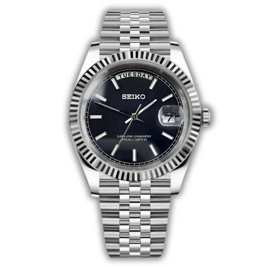 VESTDATE BLACK ROMAN DIAL